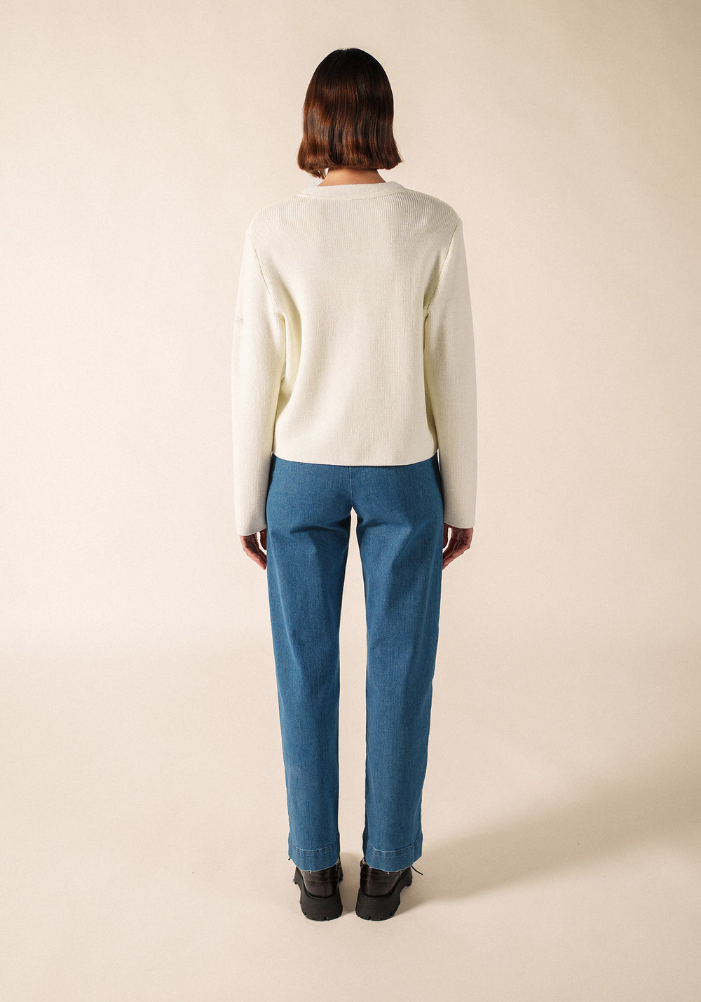 Courcy Cardigan (BLANC)