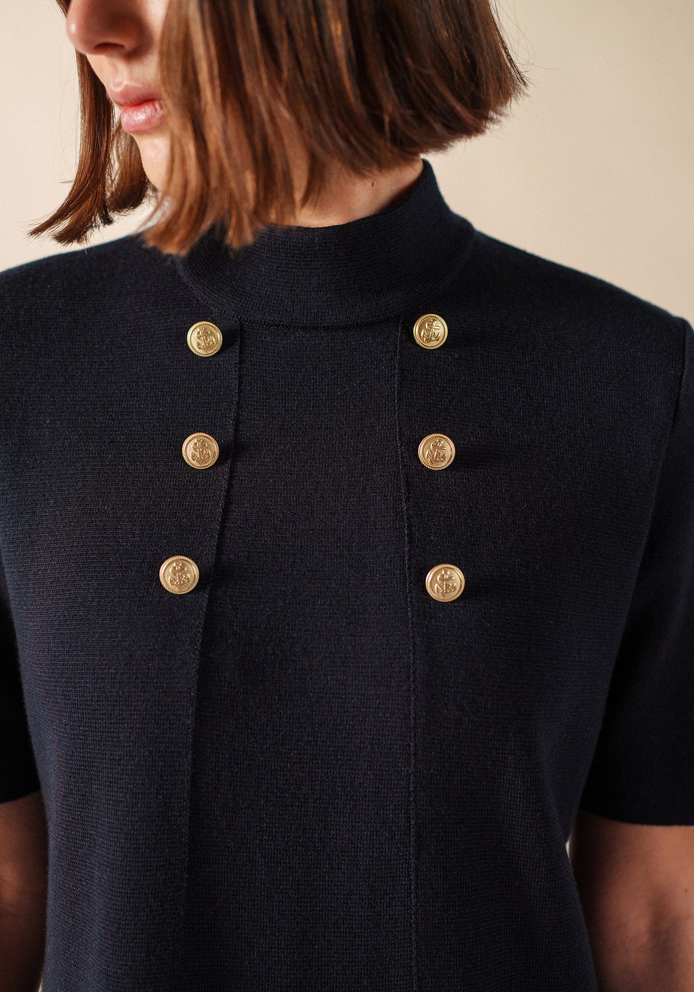 Vestido Goélette (AZUL MARINO)