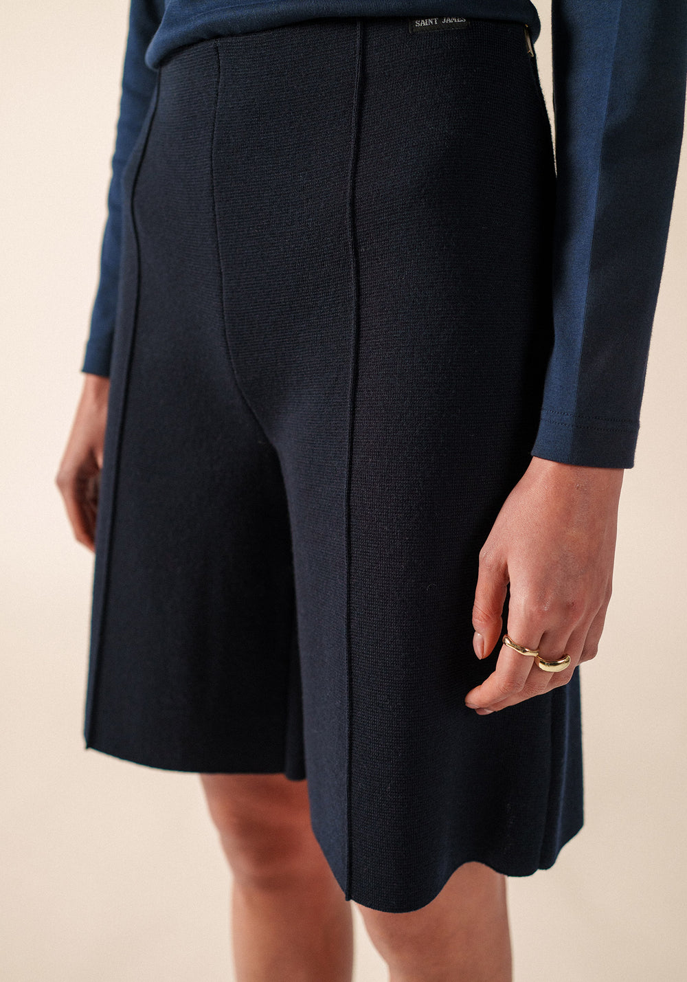 Pantalones cortos de estilo marinero (NAVY)