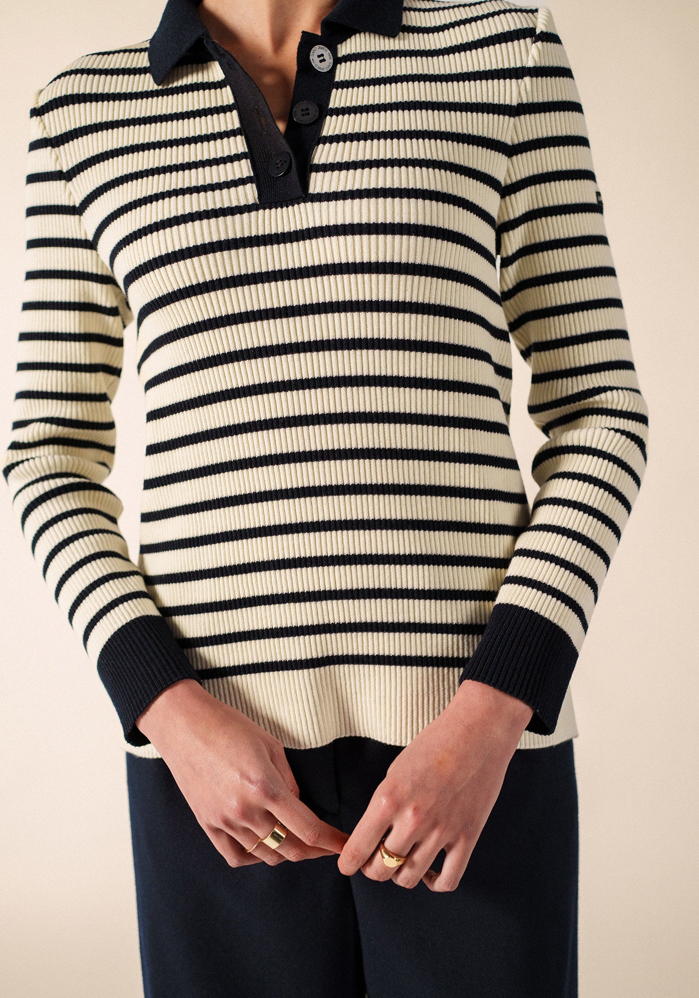 Fiquefleur Jumper (ECUME/NAVY)
