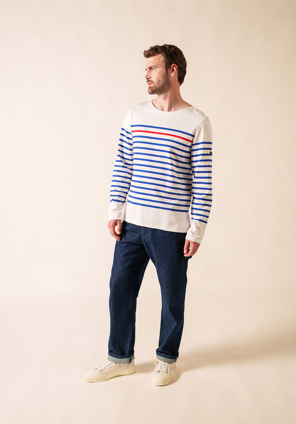 Naval red stripe sailor shirt (NEIGE/GITANE/TULIPE)