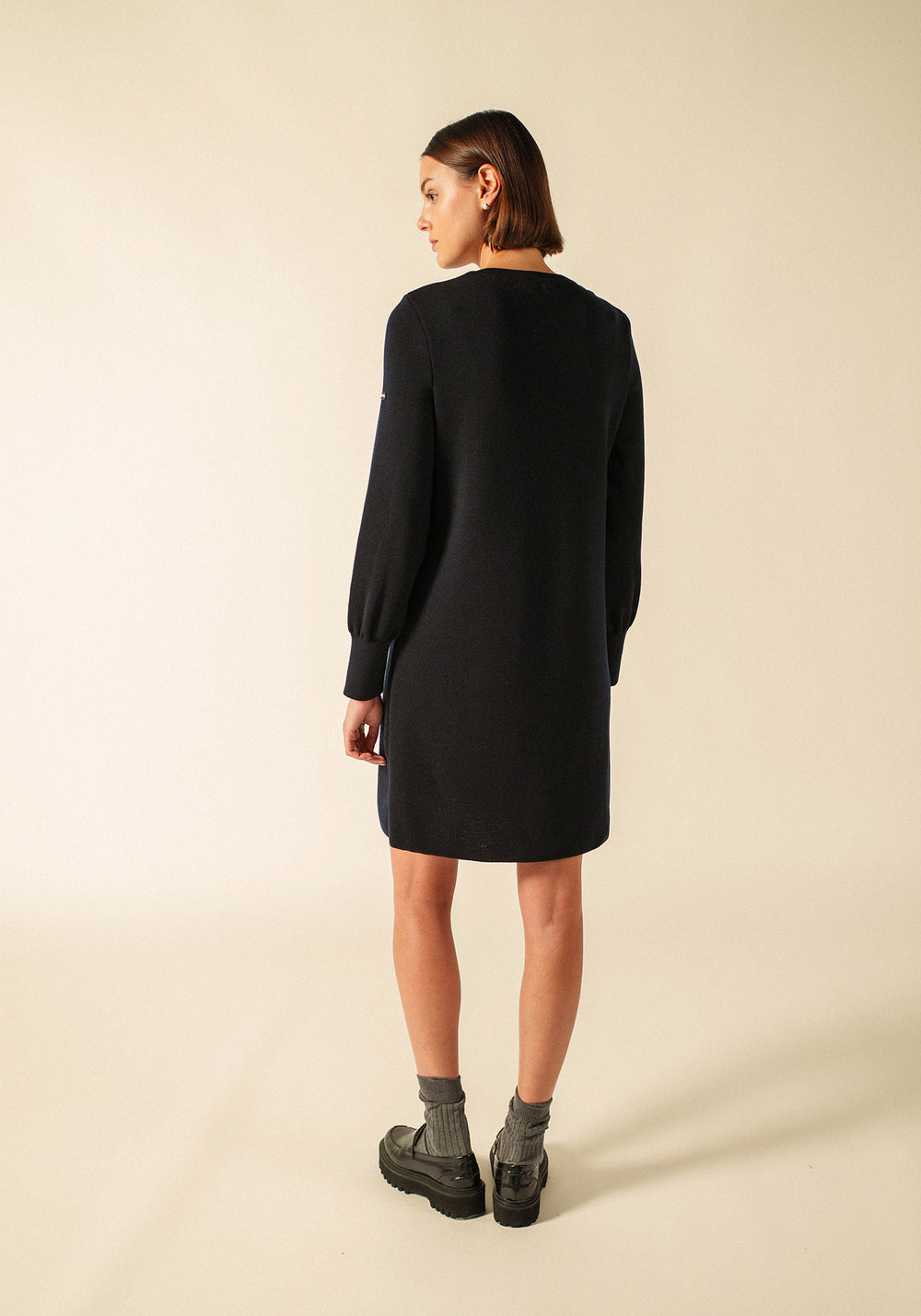 Vestido Sana x Isabelle Ballu (AZUL MARINO/ECUME)