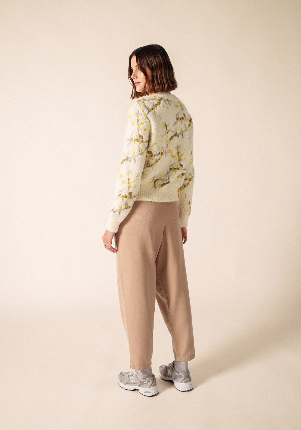 Leeds Jumper (BLANC D'HIVER/BEIGE/AUBE)