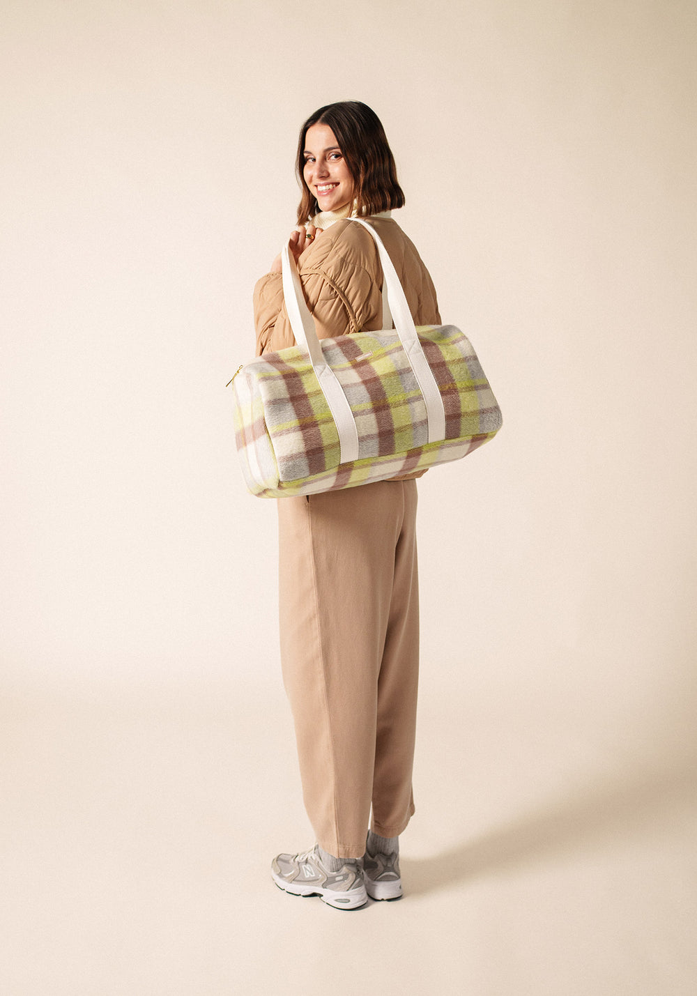 Wool Cloth Bag (BLANC D'HIVER/BEIGE/AUBE)