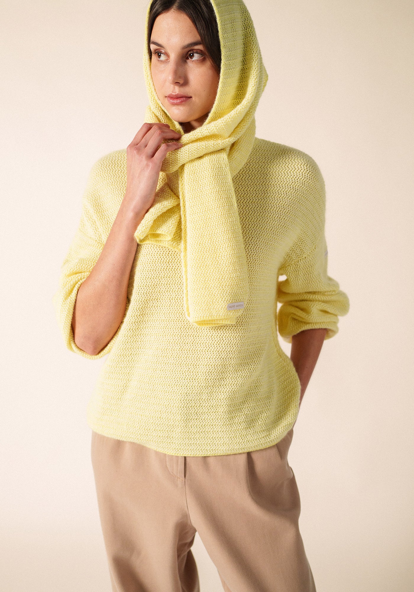 Ascain Scarf (AUBE/BLANC D'HIVER)