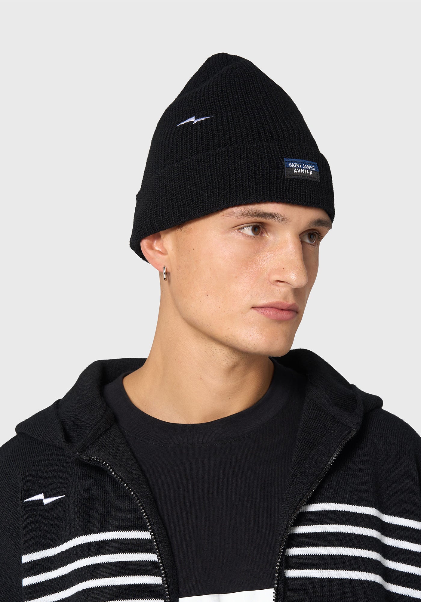 Gorro Fujames - SAINT JAMES x AVNIER (NEGRO)