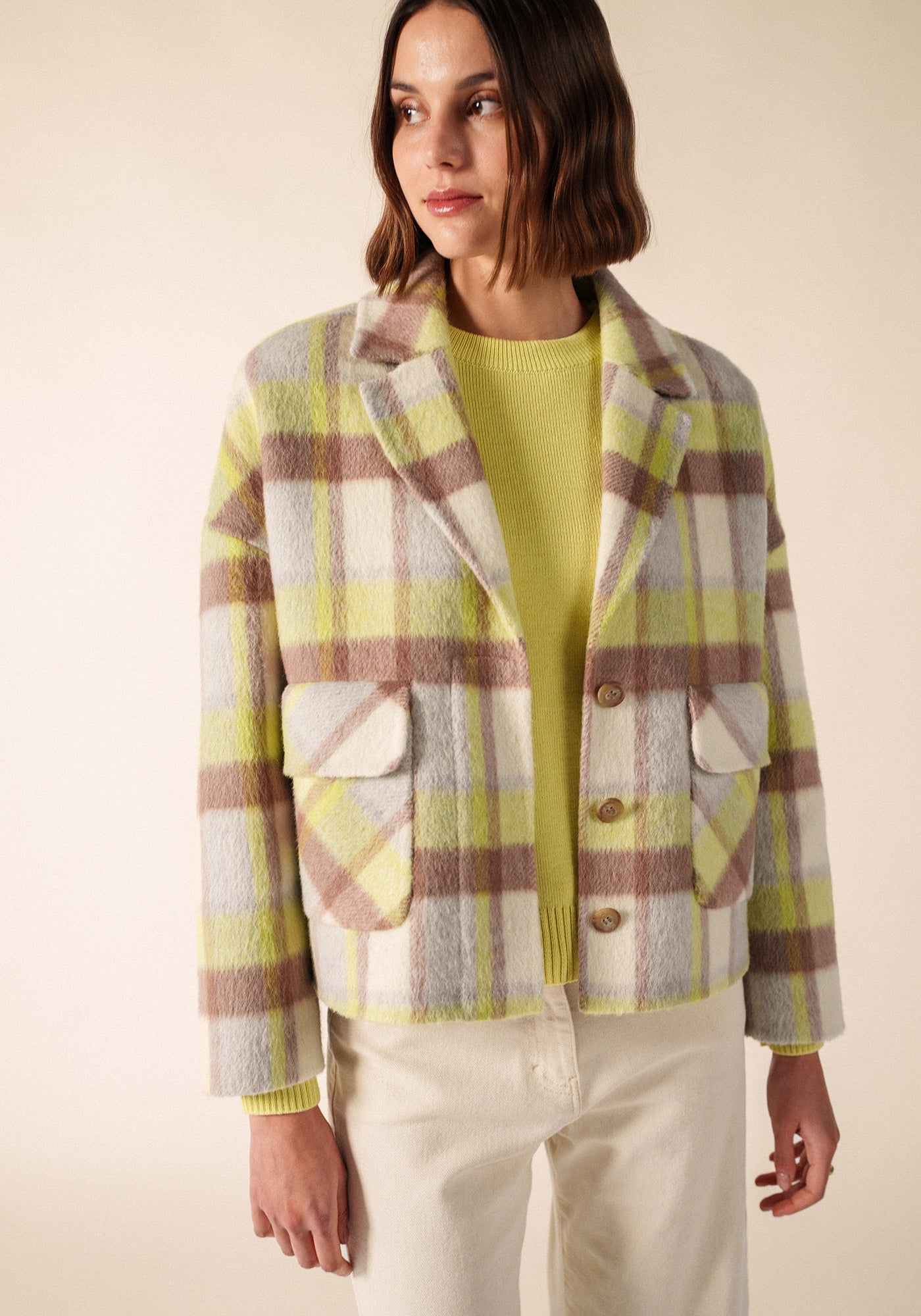 Ste Emilia Jacket (BLANC D'HIVER/BEIGE/AUBE)