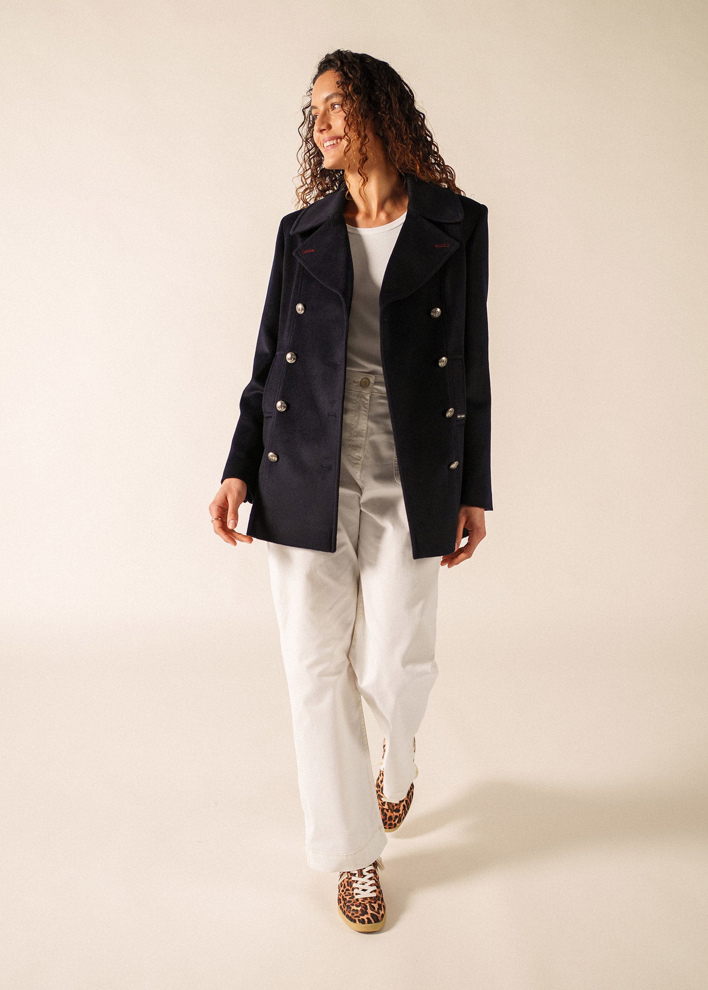 St Briac peacoat in wool | SAINT JAMES Official website • SAINT