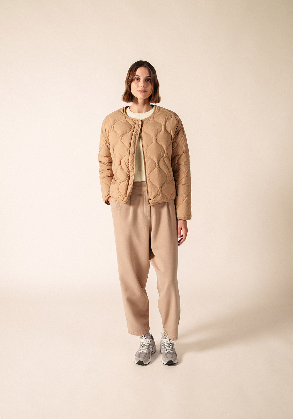 Chaqueta acolchada Ste Carole (BEIGE FONCE)