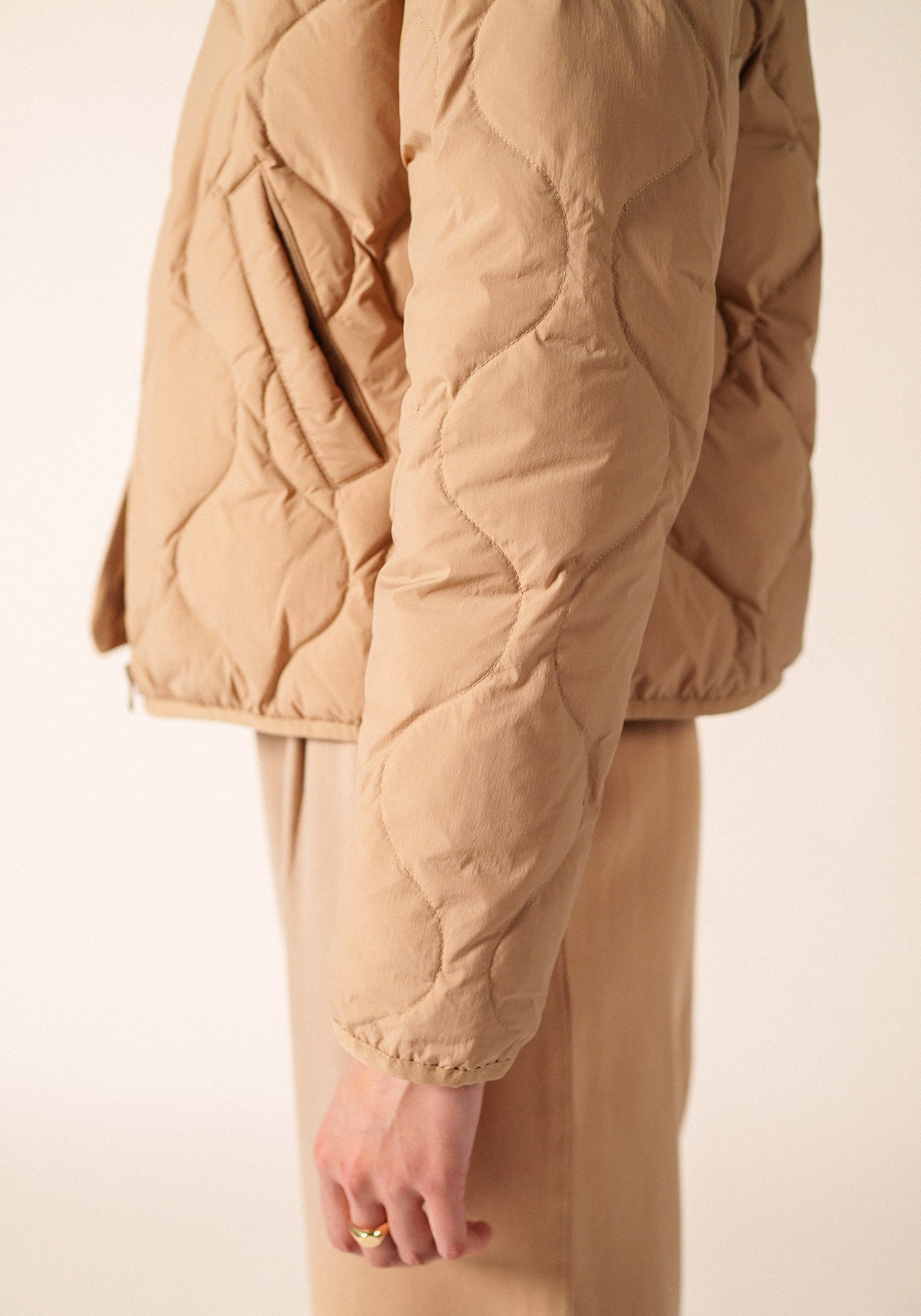 Chaqueta acolchada Ste Carole (BEIGE FONCE)