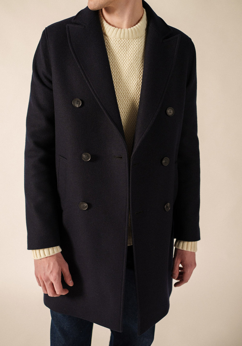 Abrigo St Bjorn (AZUL MARINO)
