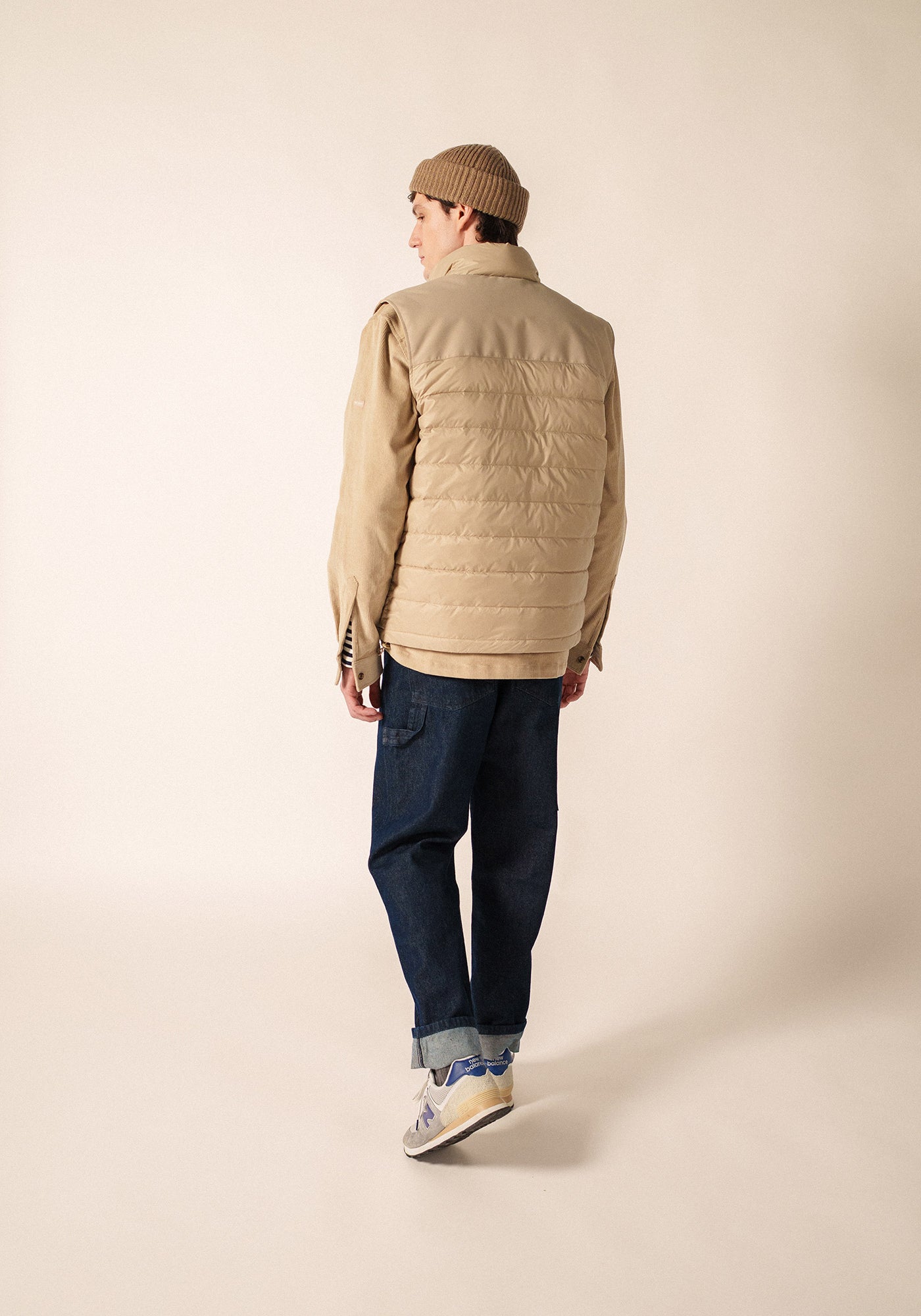 St Nino Puffer Jacket (BEIGE)