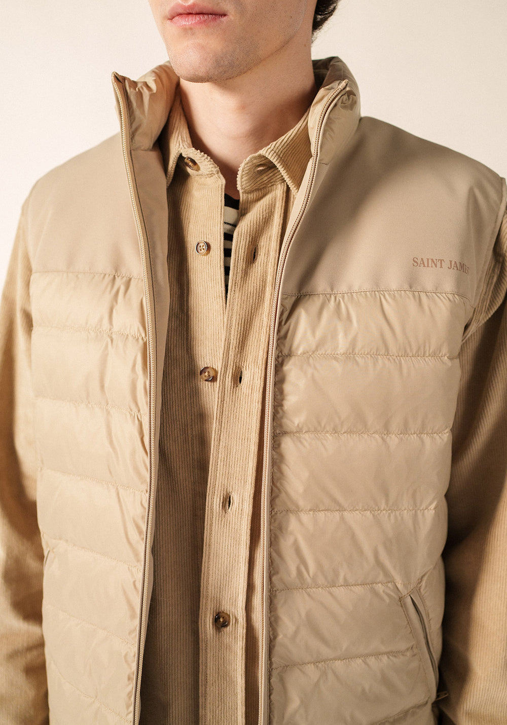 St Nino Puffer Jacket (BEIGE)