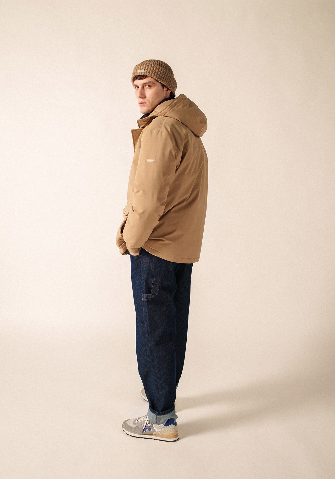 St Odin Coat (BEIGE FONCE)