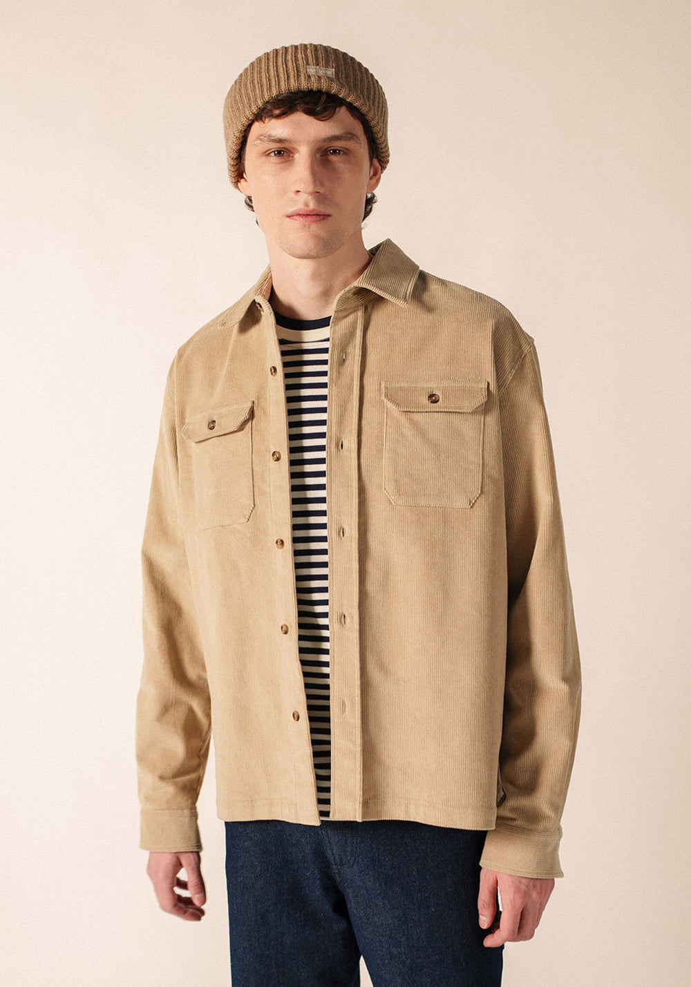 St Firmin Overshirt (BEIGE)