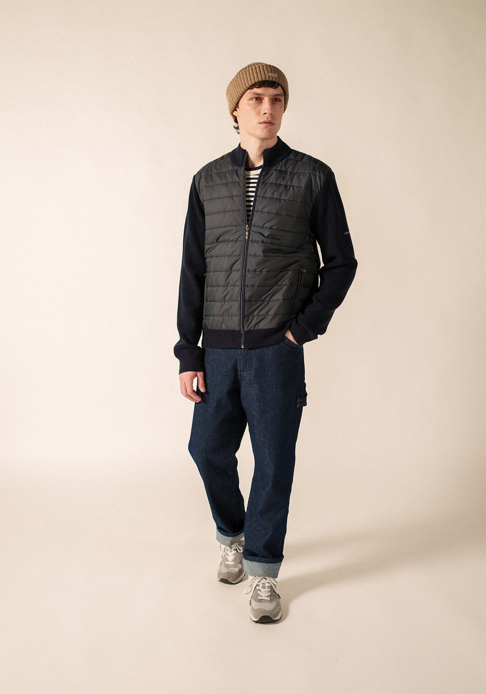 Banff Cardigan (NAVY)