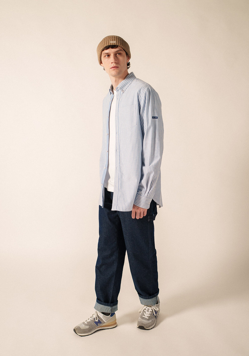 Côme Shirt (BLEU/BLANC)