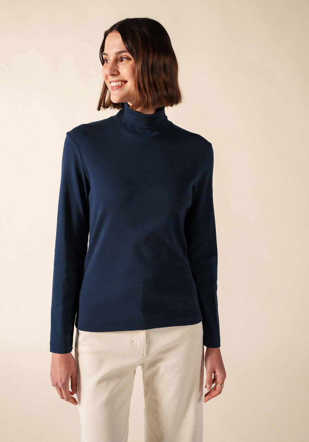 Célina Roll-Neck (MARINE)