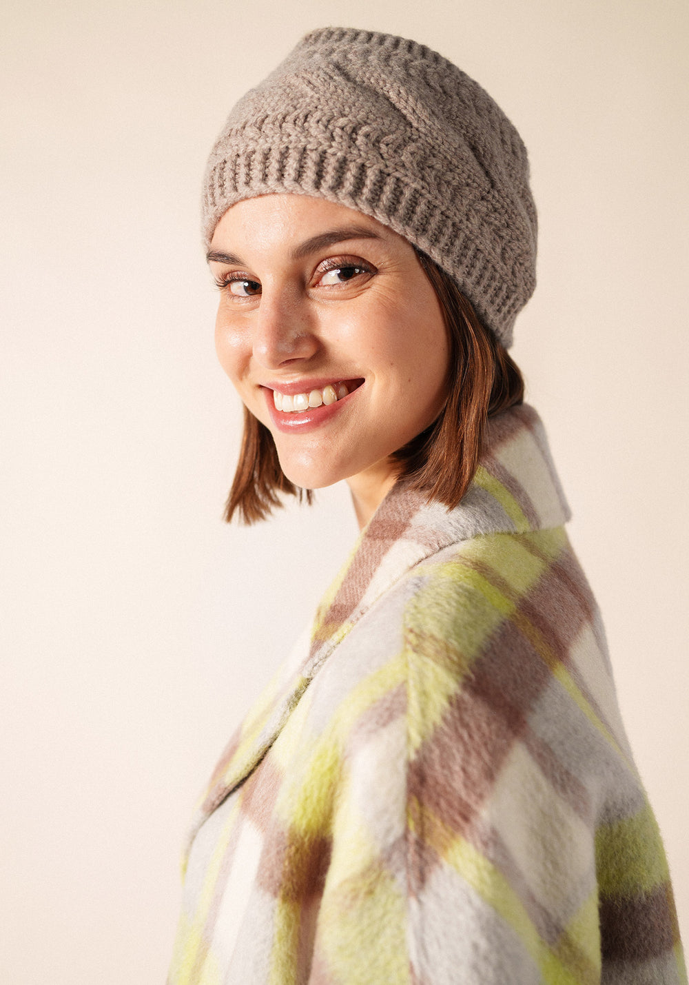 Knitted Headband (BEIGE)