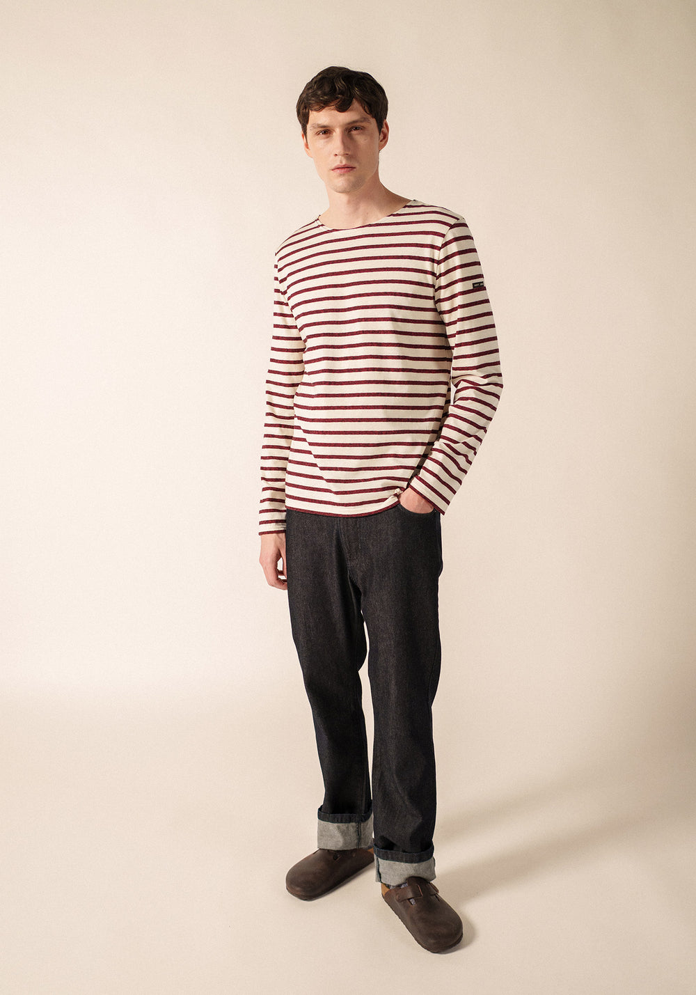 Camisa Beille Breton (ECRU/TWEED)
