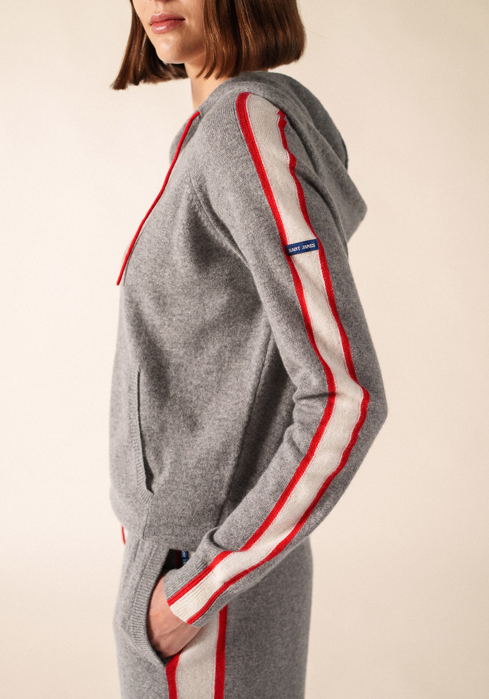 Sudadera Byron Bay x Collette Dinnigan (GRIS CHINE/ECUME/TULIPE)