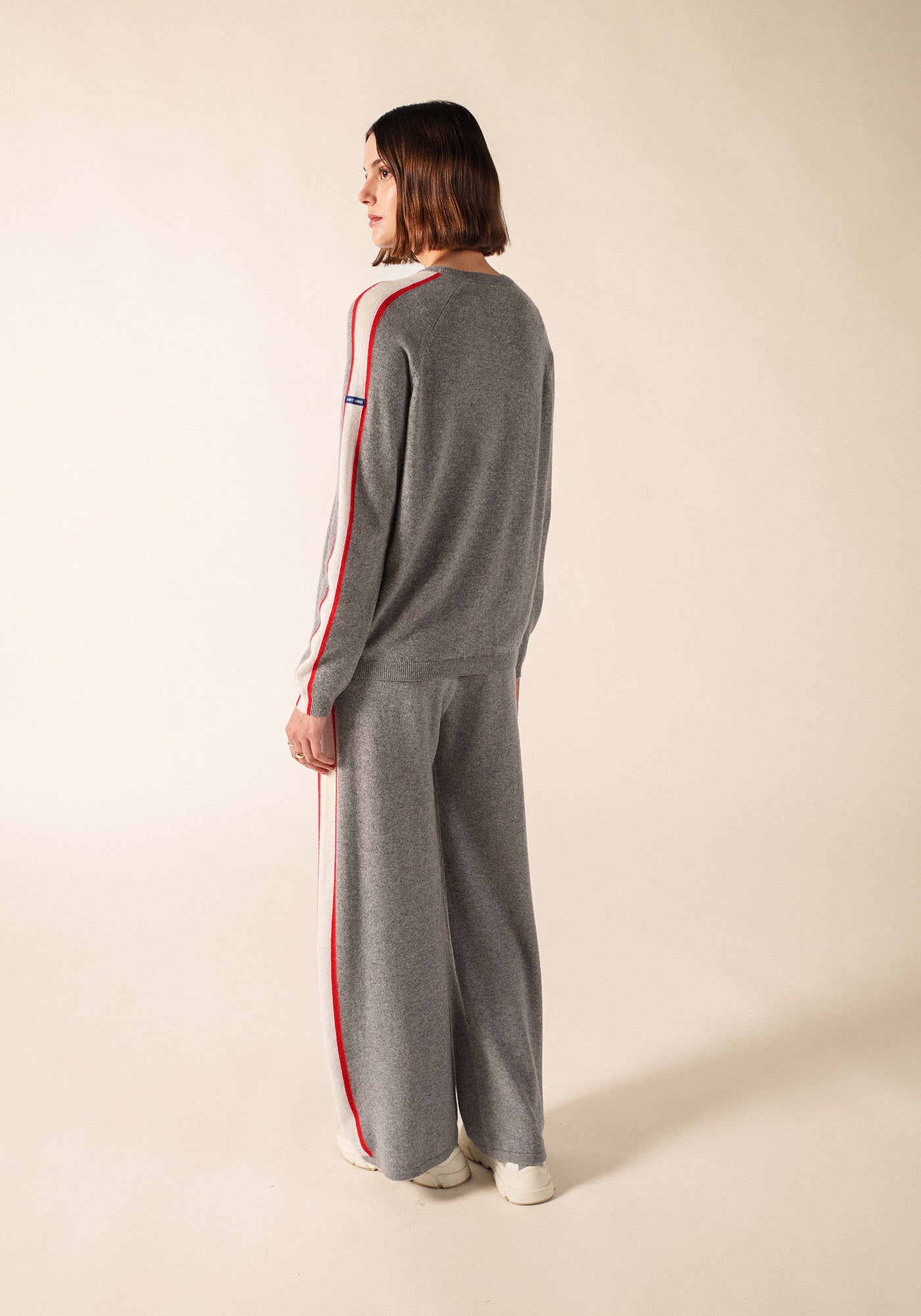 Jersey de Noosa x Collette Dinnigan (GRIS CHINE/ECUME/TULIPE)
