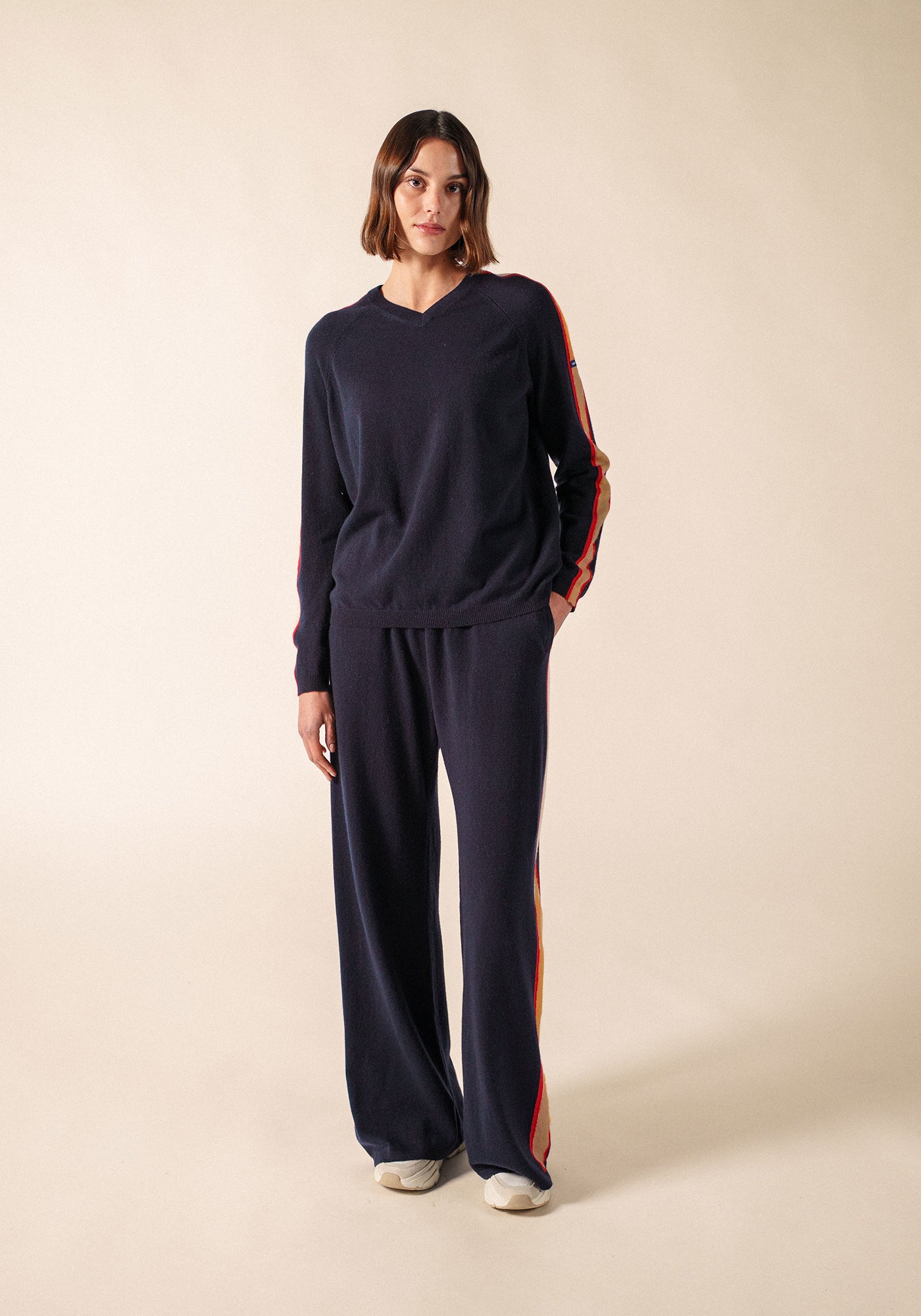 Jersey Noosa x Collette Dinnigan (AZUL MARINO/CAMELLO/TULIPÁN)