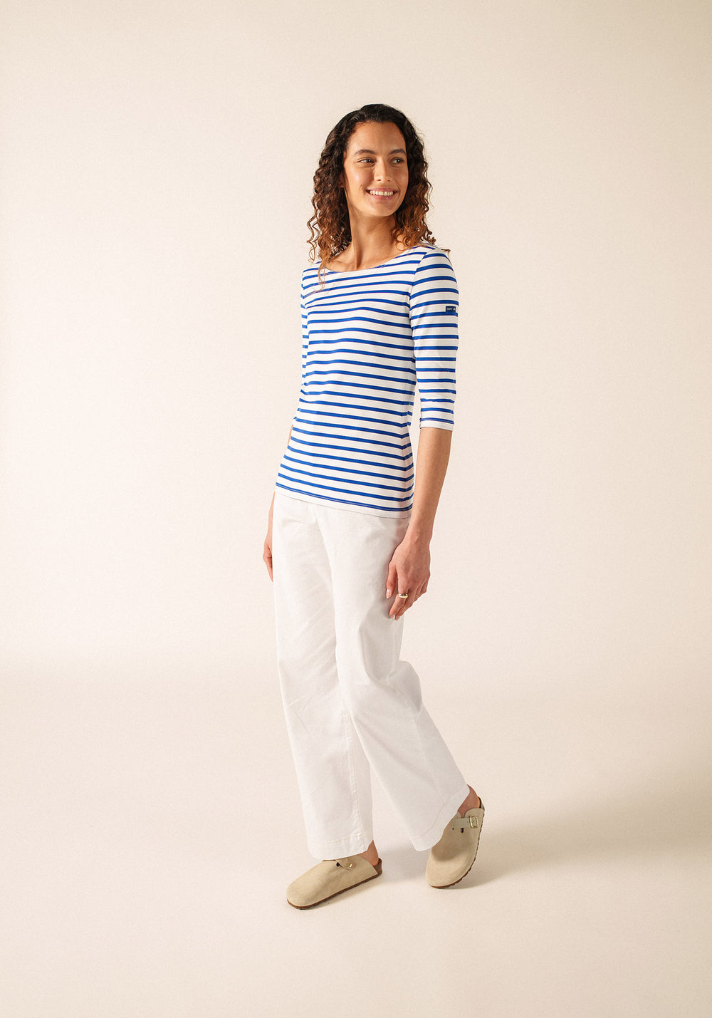 Camisa bretona de Garde-Côte (NEIGE/GITANE)