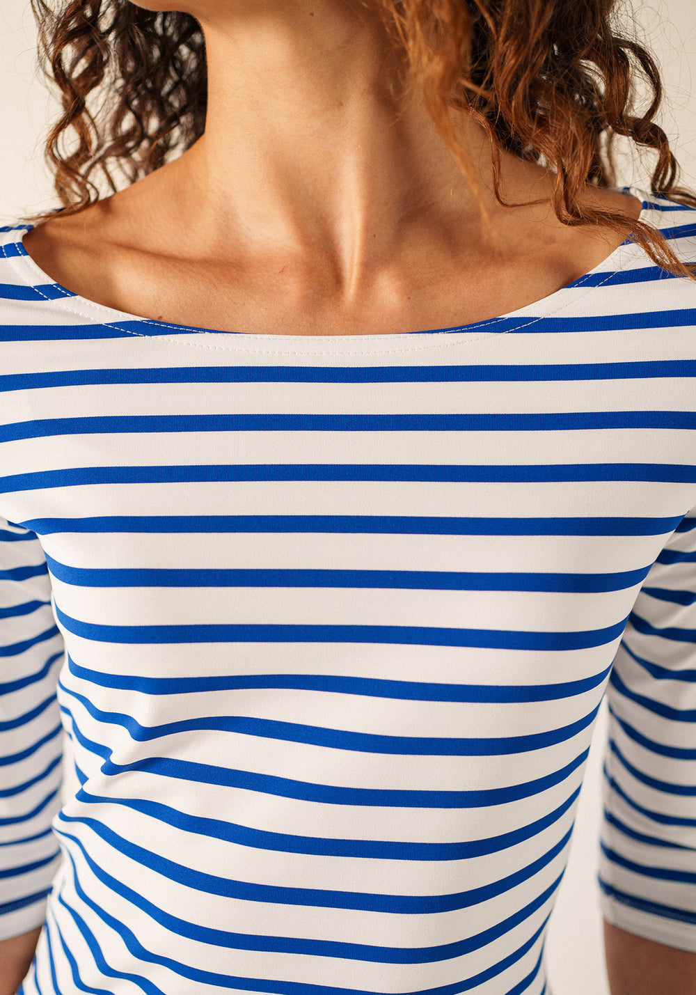 Camisa bretona de Garde-Côte (NEIGE/GITANE)