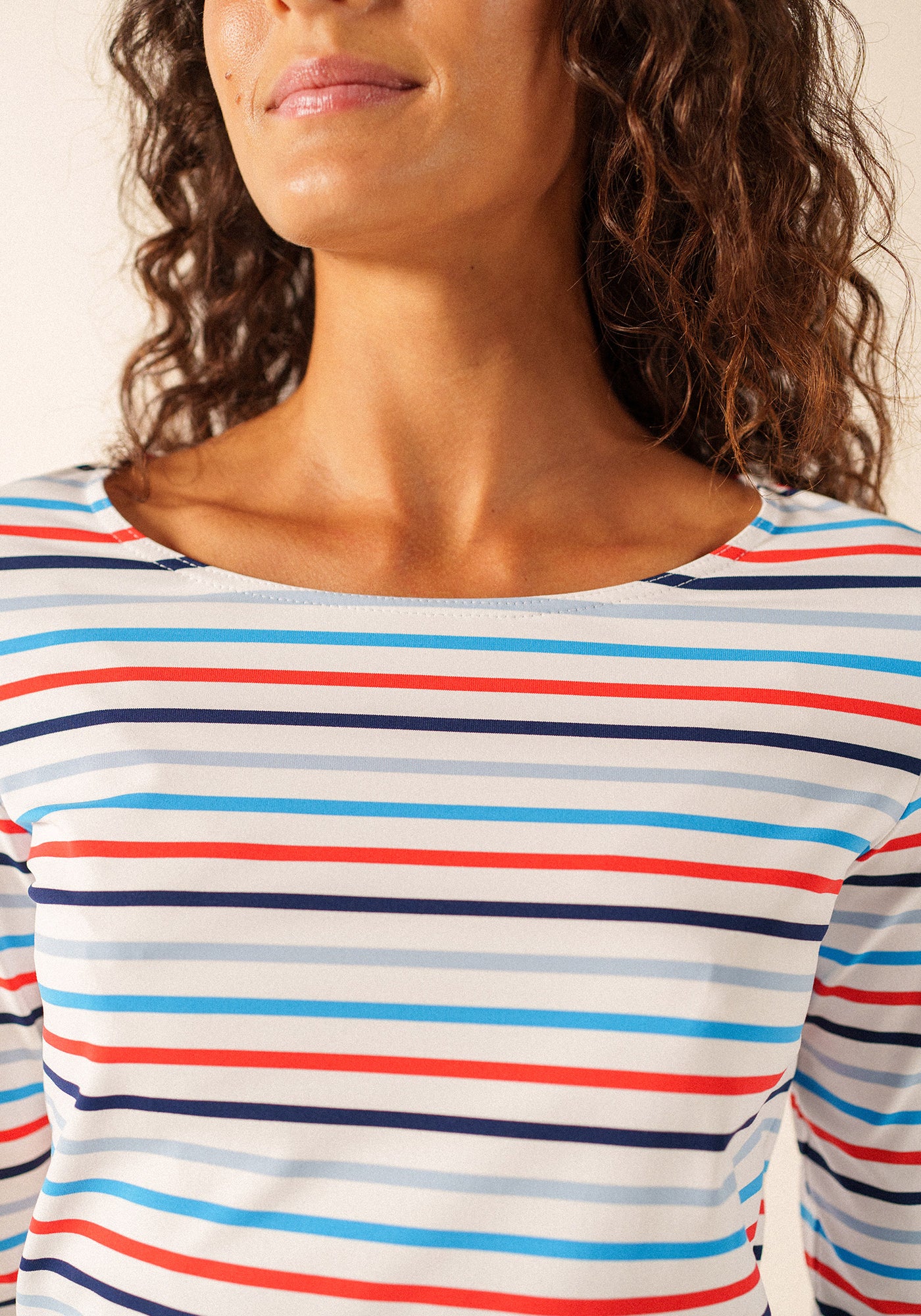 Camisa Garde Côte Breton (NEIGE/FLOT)