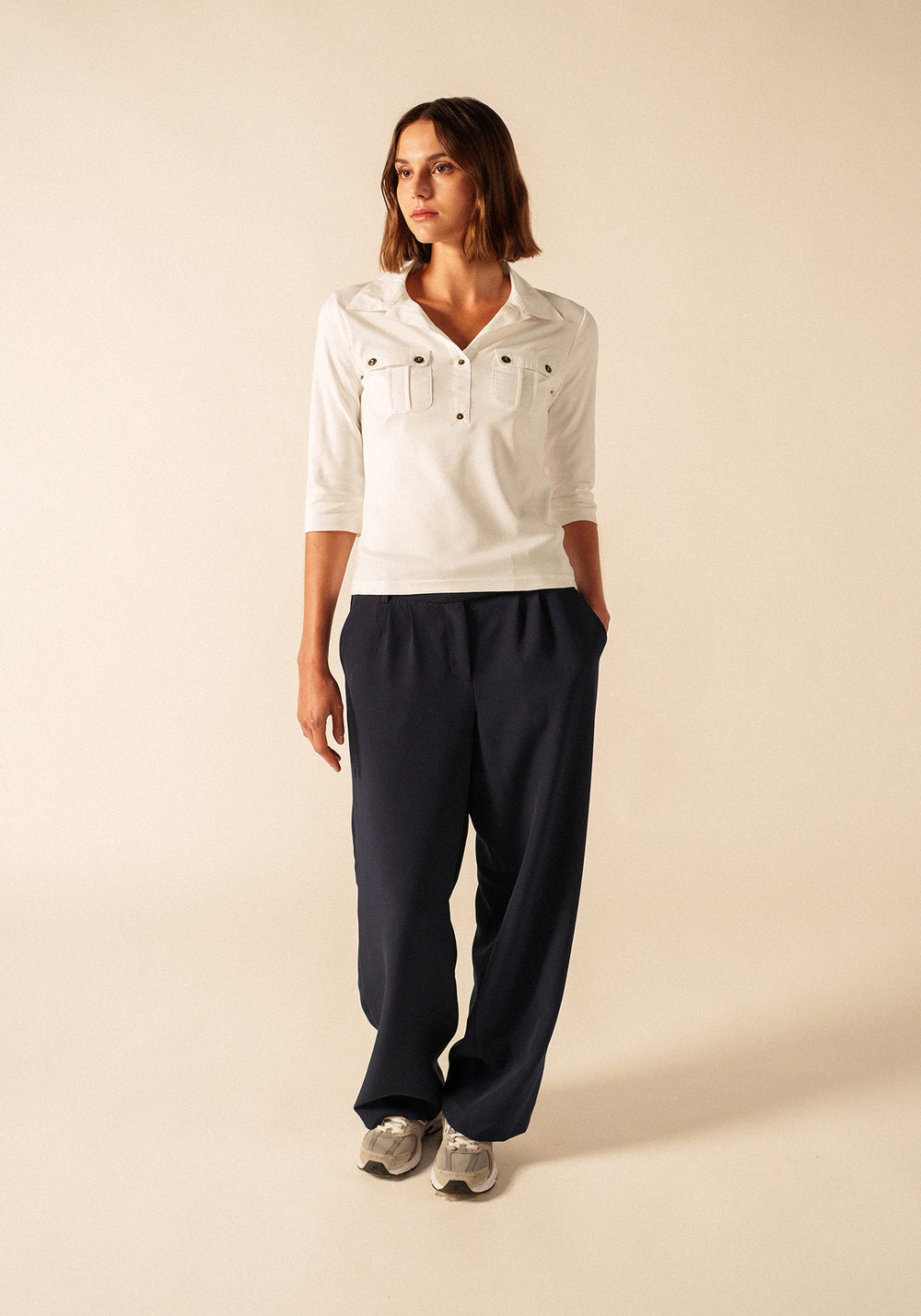 Oléron polo shirt (BLANC)