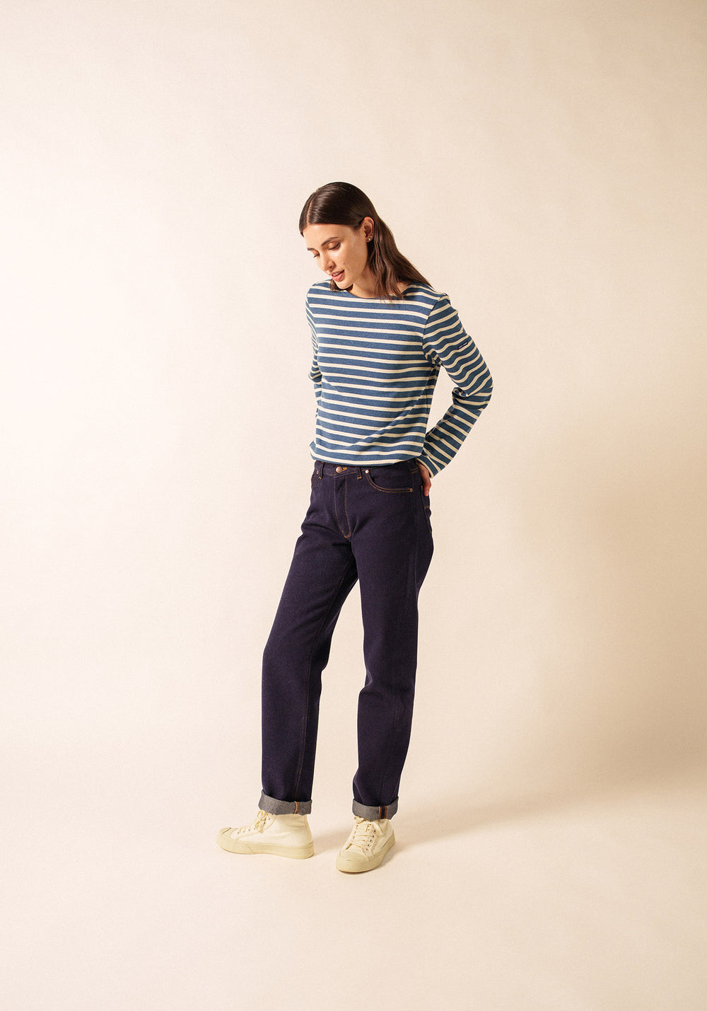 Méridien Breton shirt (JEAN/CHANVRE)