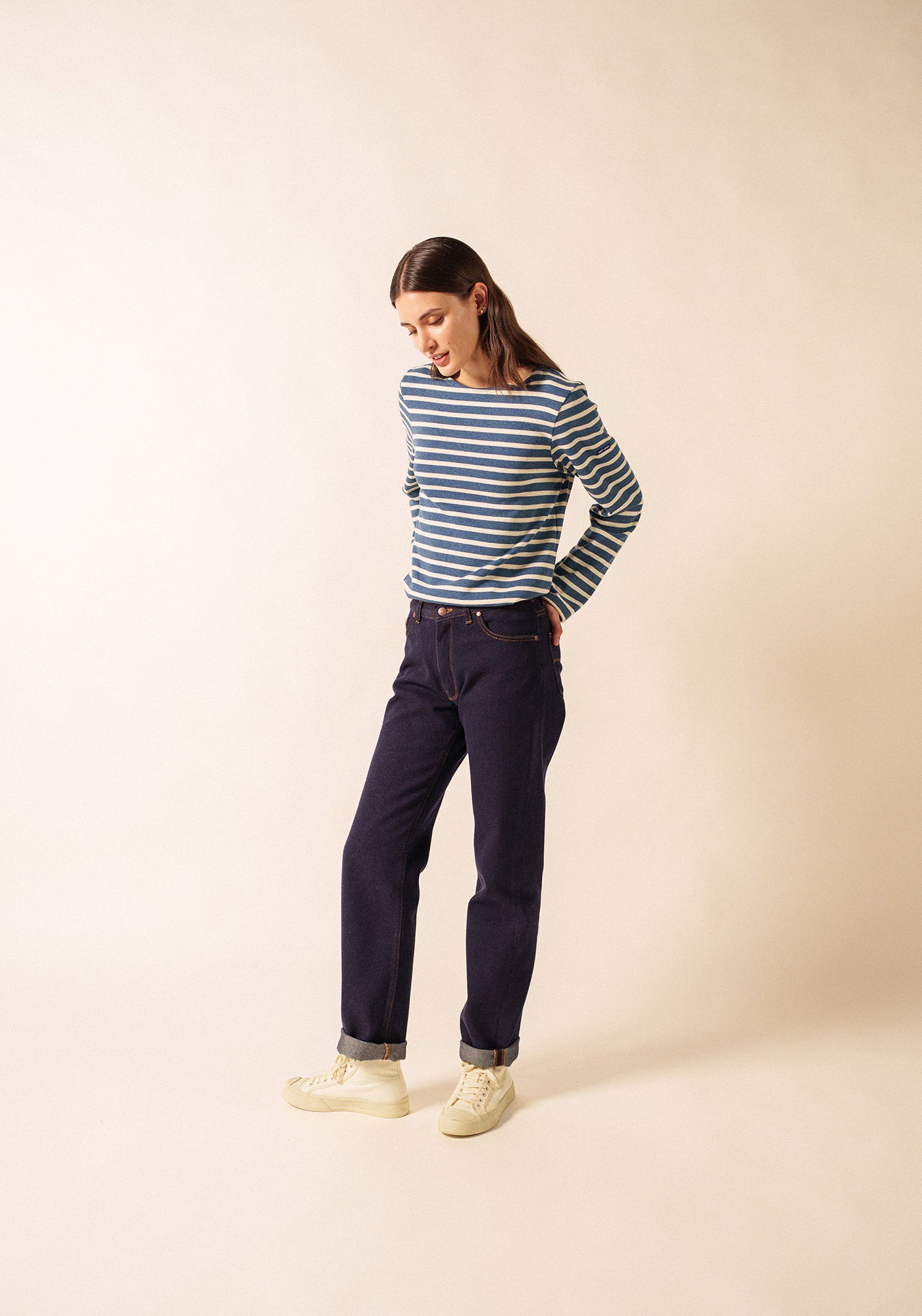 Méridien Breton shirt (JEAN/CHANVRE)