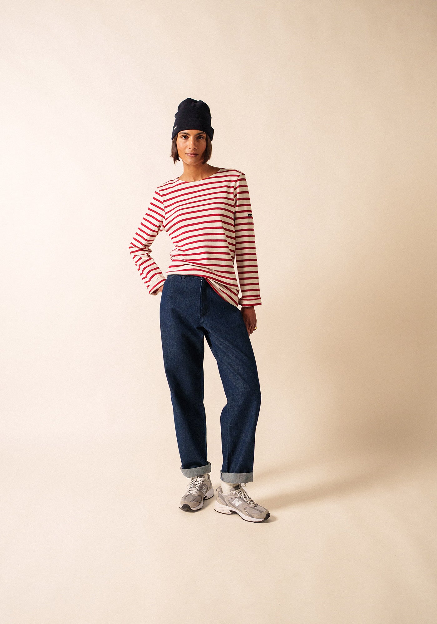 Méridien Breton shirt (ECRU/PERSAN)