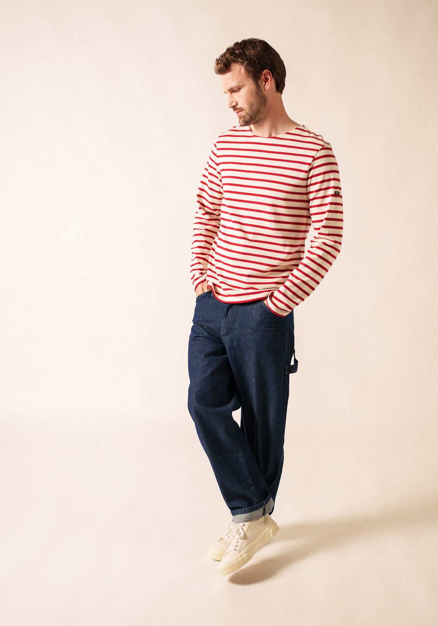 Méridien Breton shirt (ECRU/PERSAN)