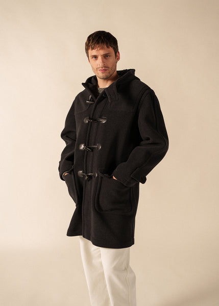 Saturne classic duffle-coat in wool | SAINT JAMES Official website