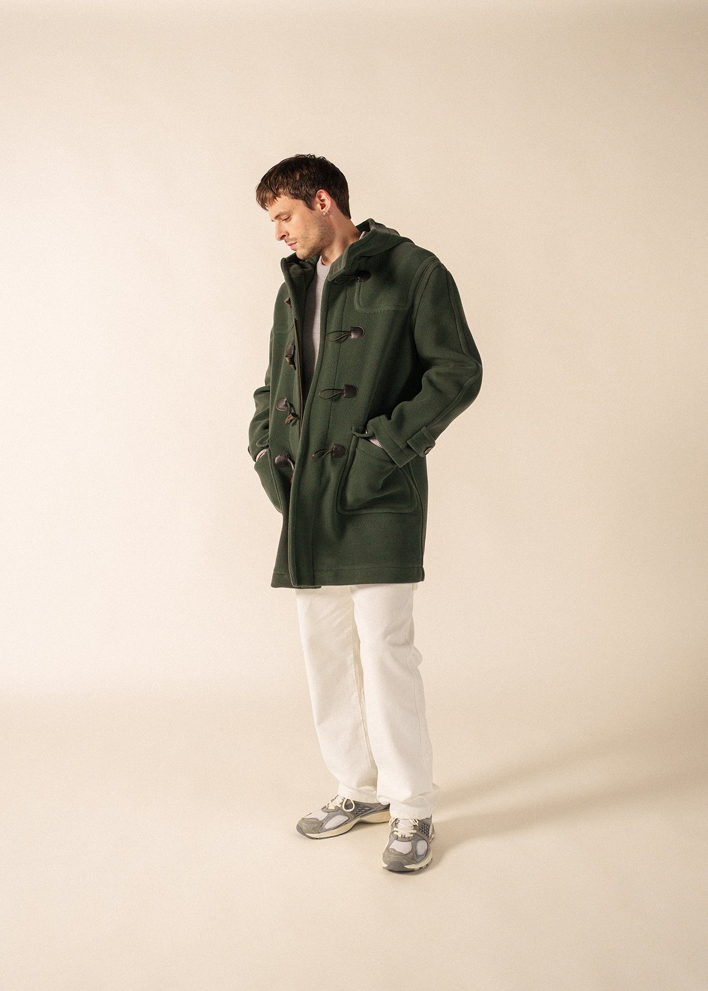 Saturne classic duffle-coat in wool | SAINT JAMES Official website