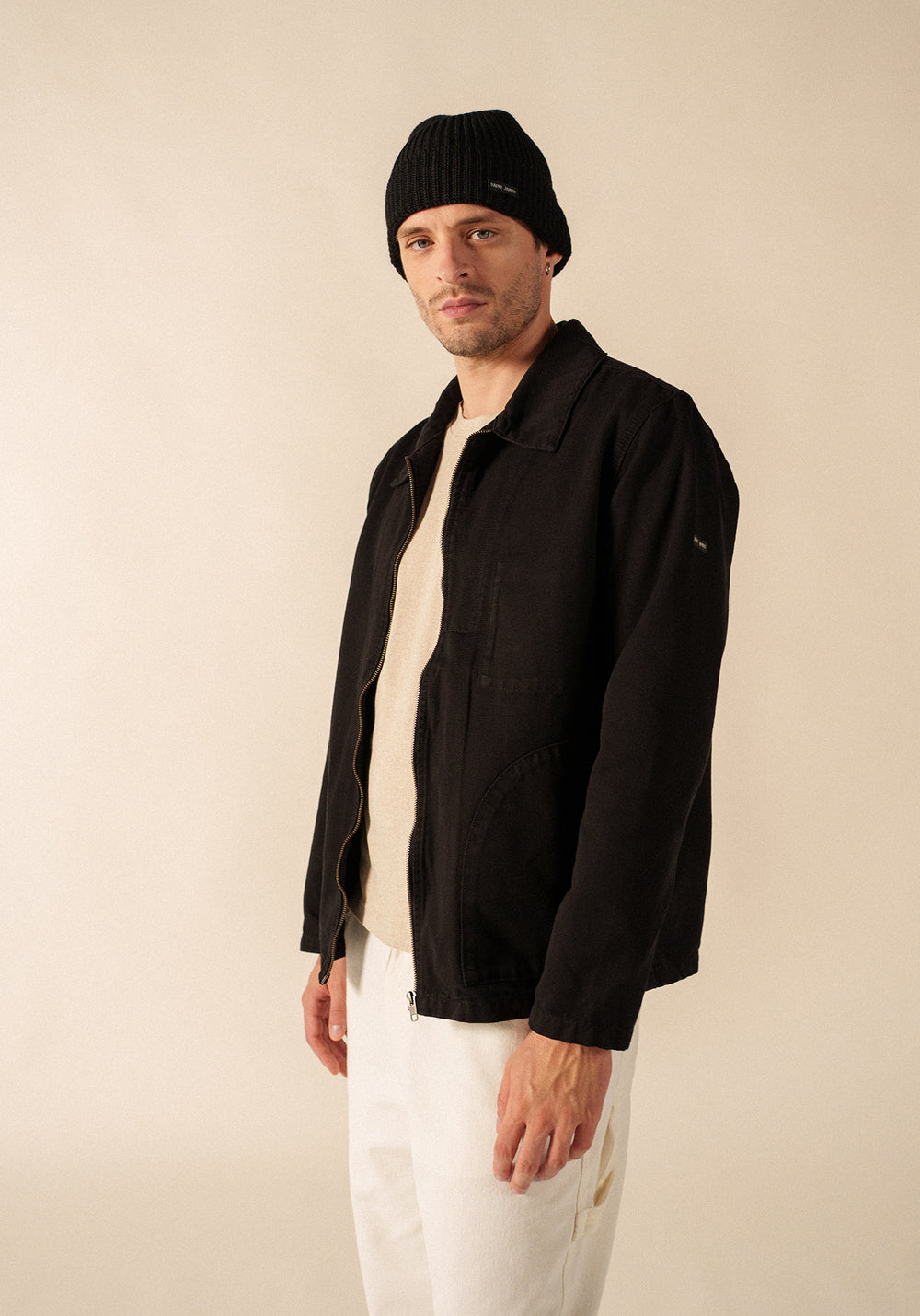 Chaqueta tipo smock Zephyr (NOIR)