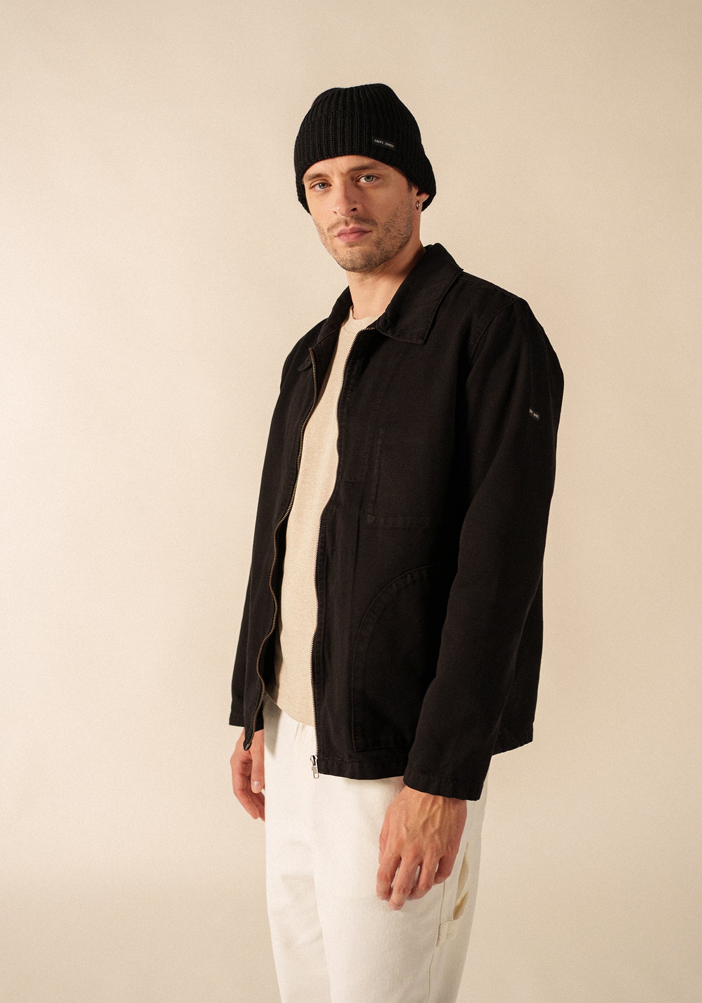 Chaqueta tipo smock Zephyr (NOIR)