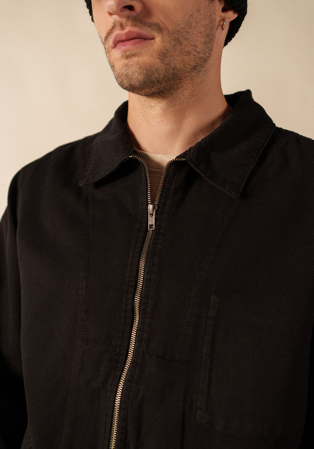 Chaqueta tipo smock Zephyr (NOIR)