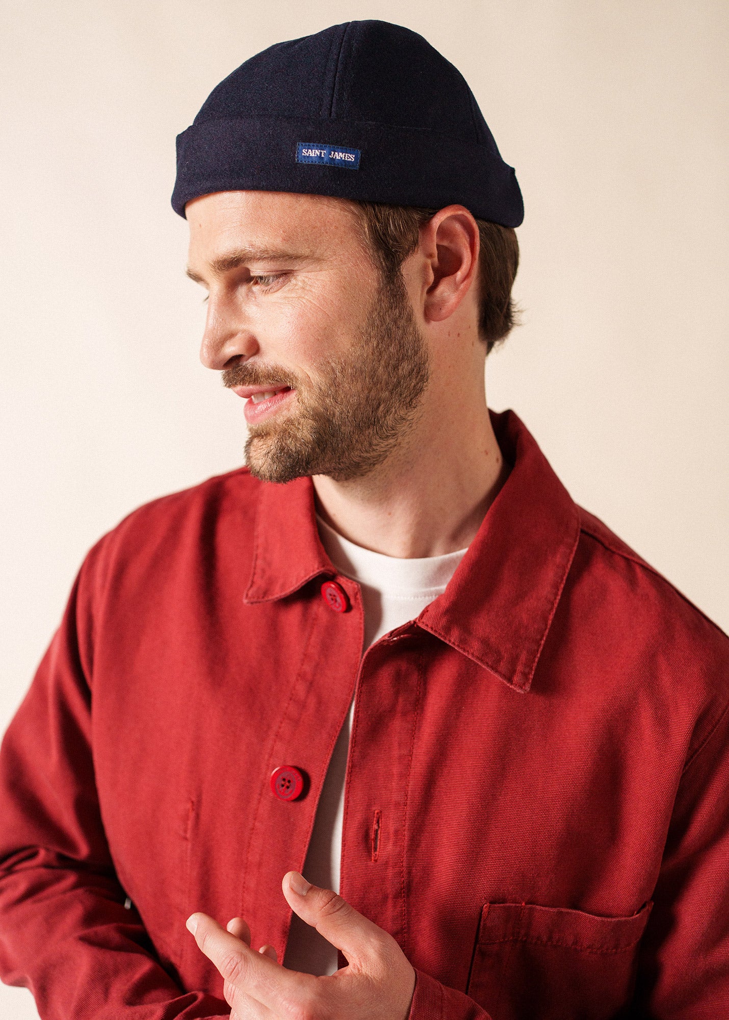 Miki traditional deck hat in wool | SAINT JAMES Official website