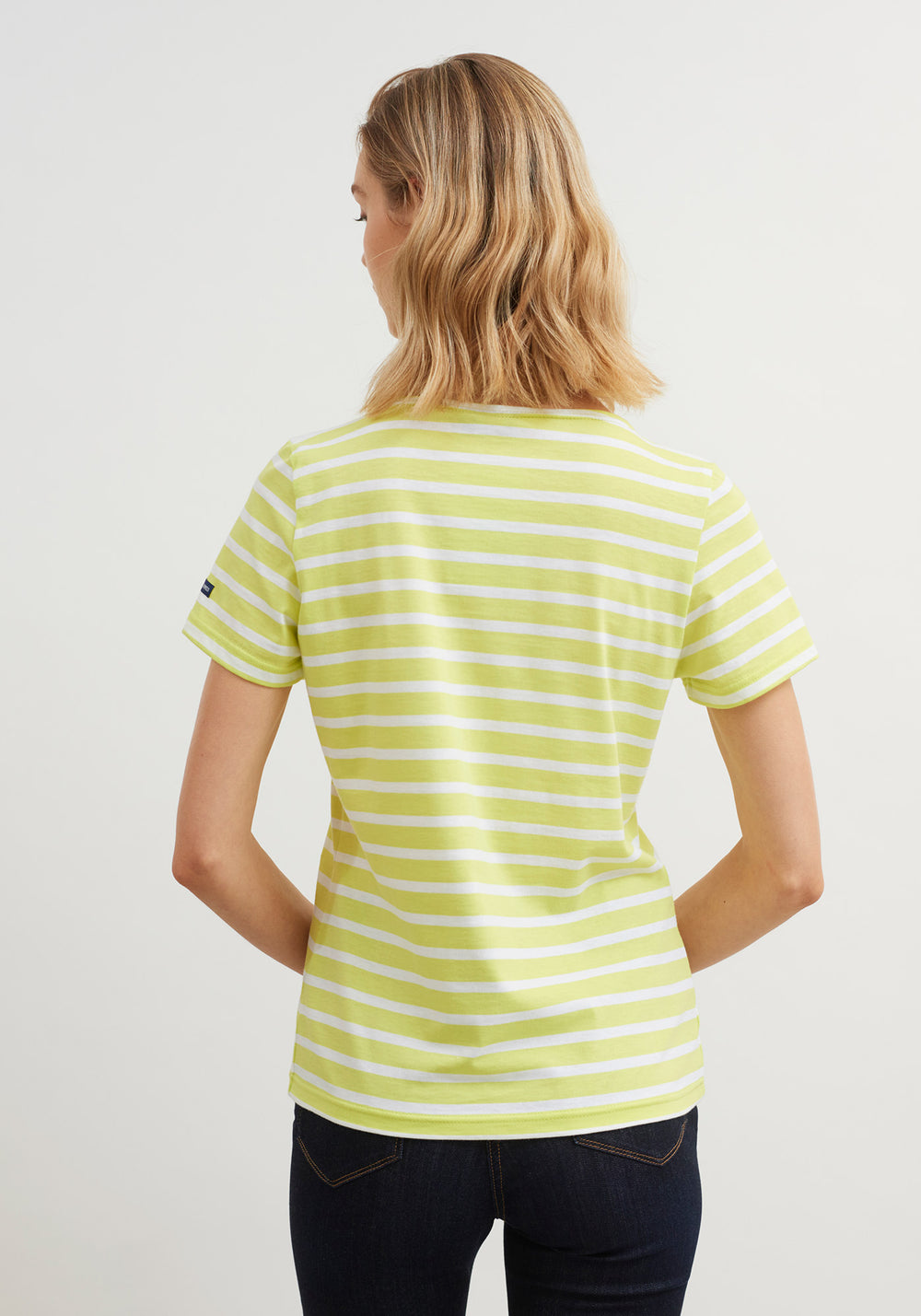 Etrille Breton shirt (LIME/NEIGE)