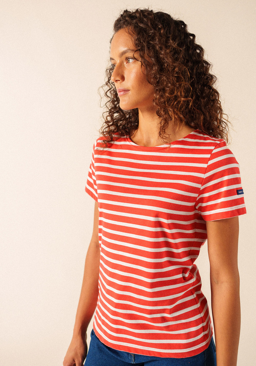 Camisa Etrille Breton (PIGMENT/NEIGE)