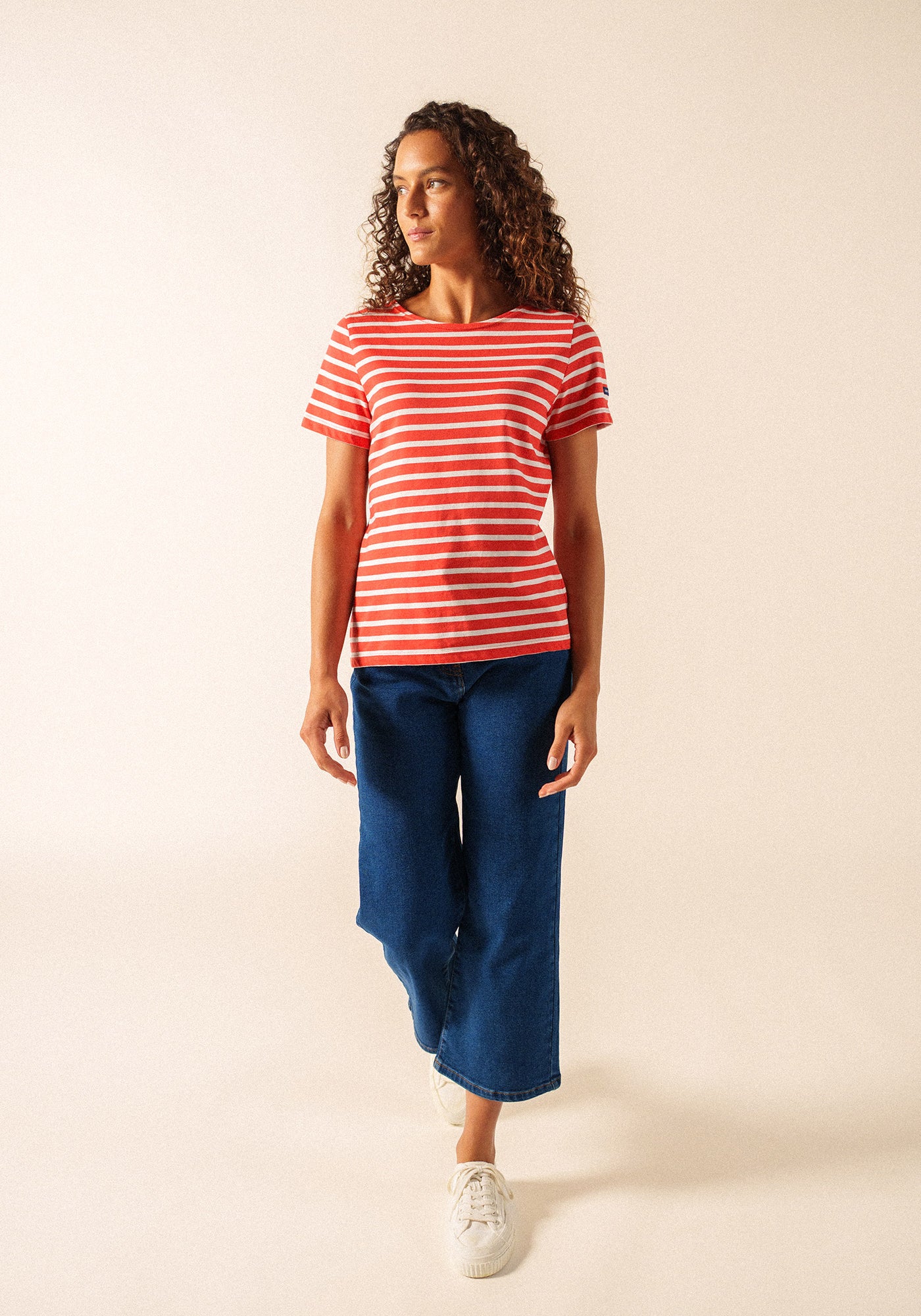 Camisa Etrille Breton (PIGMENT/NEIGE)