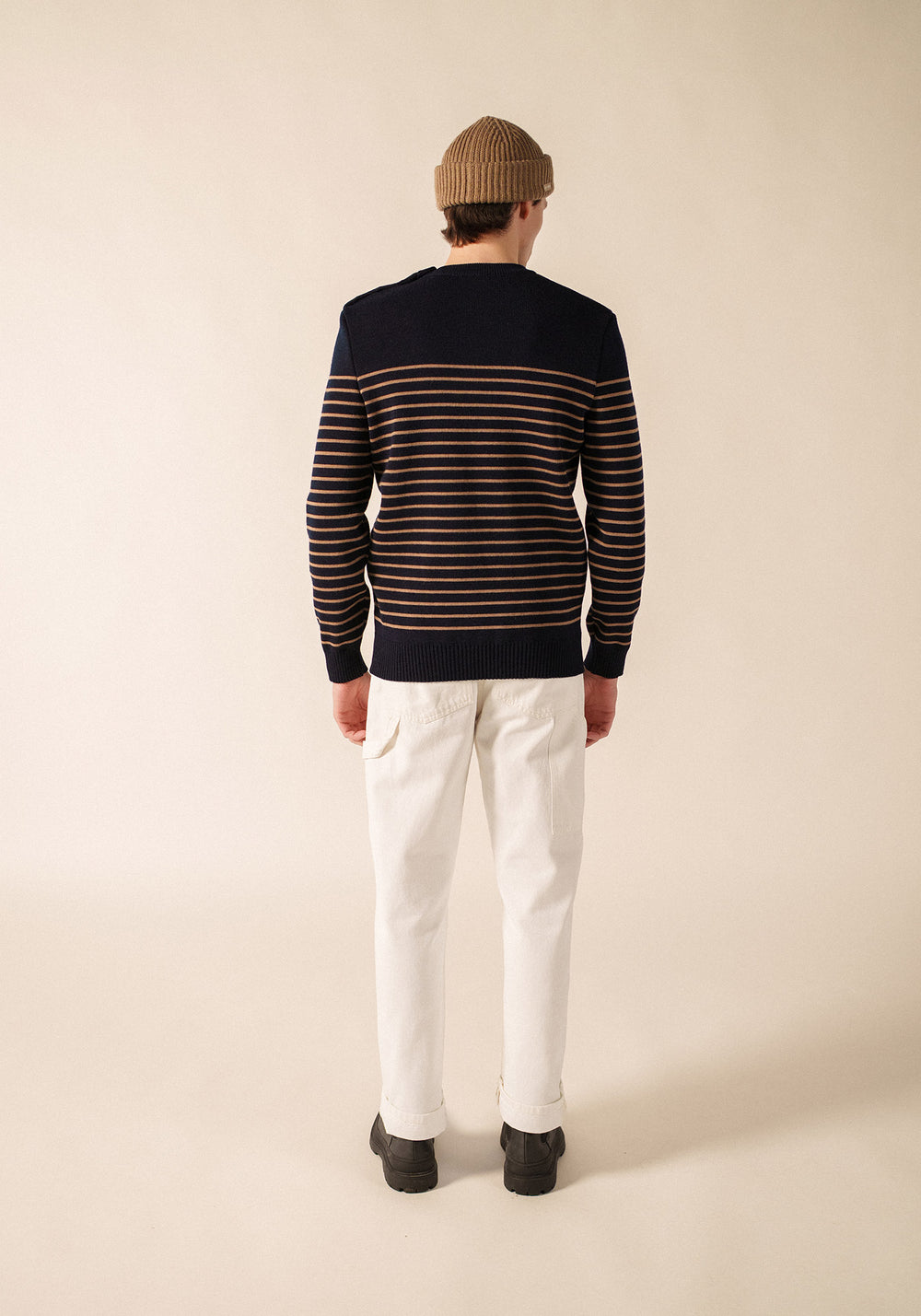 Binic sailor jumper (MARINE/BEIGE FONCE)