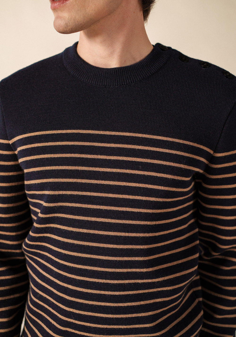 Binic sailor jumper (MARINE/BEIGE FONCE)