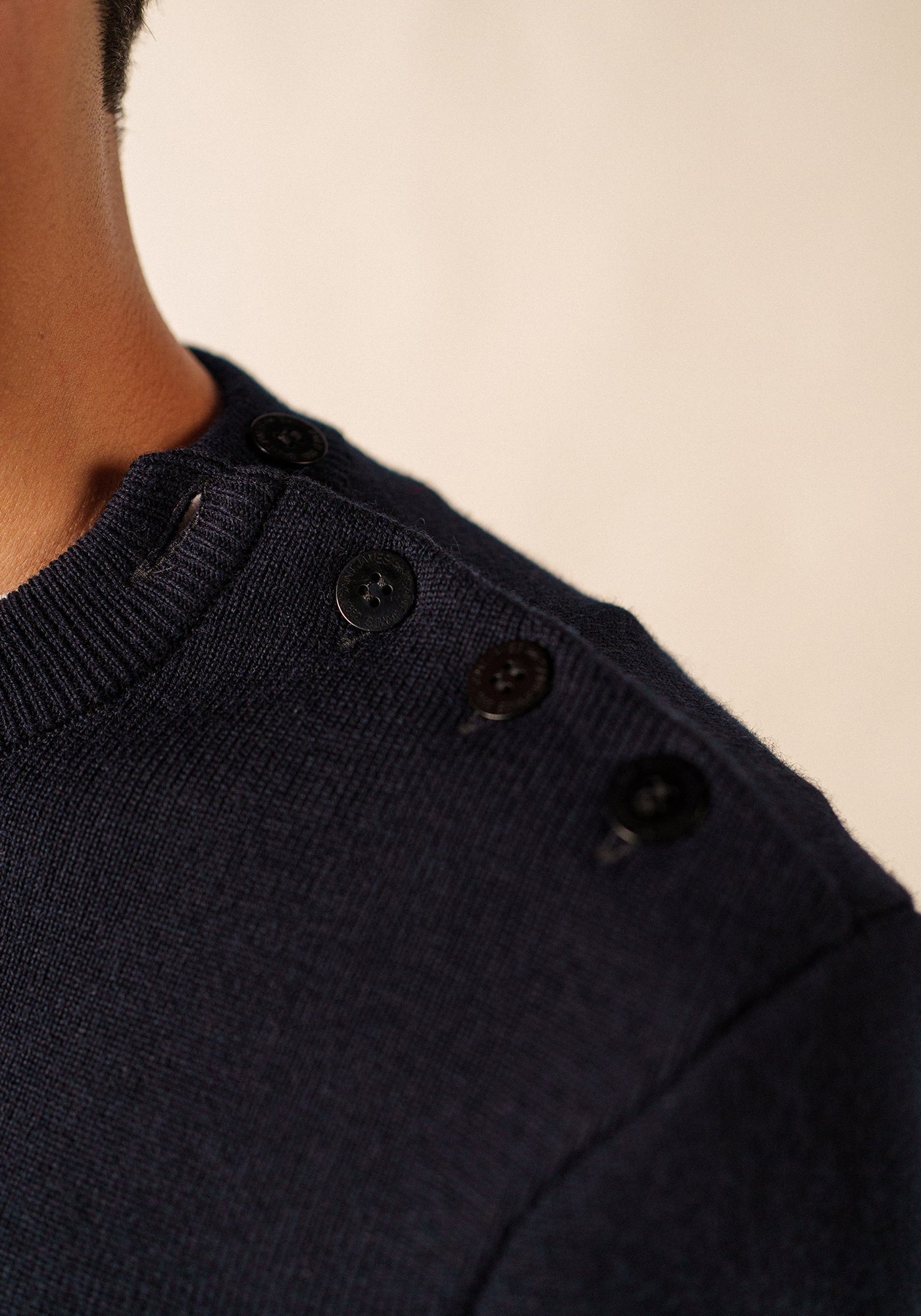 Binic sailor jumper (NAVY/MEDOC)