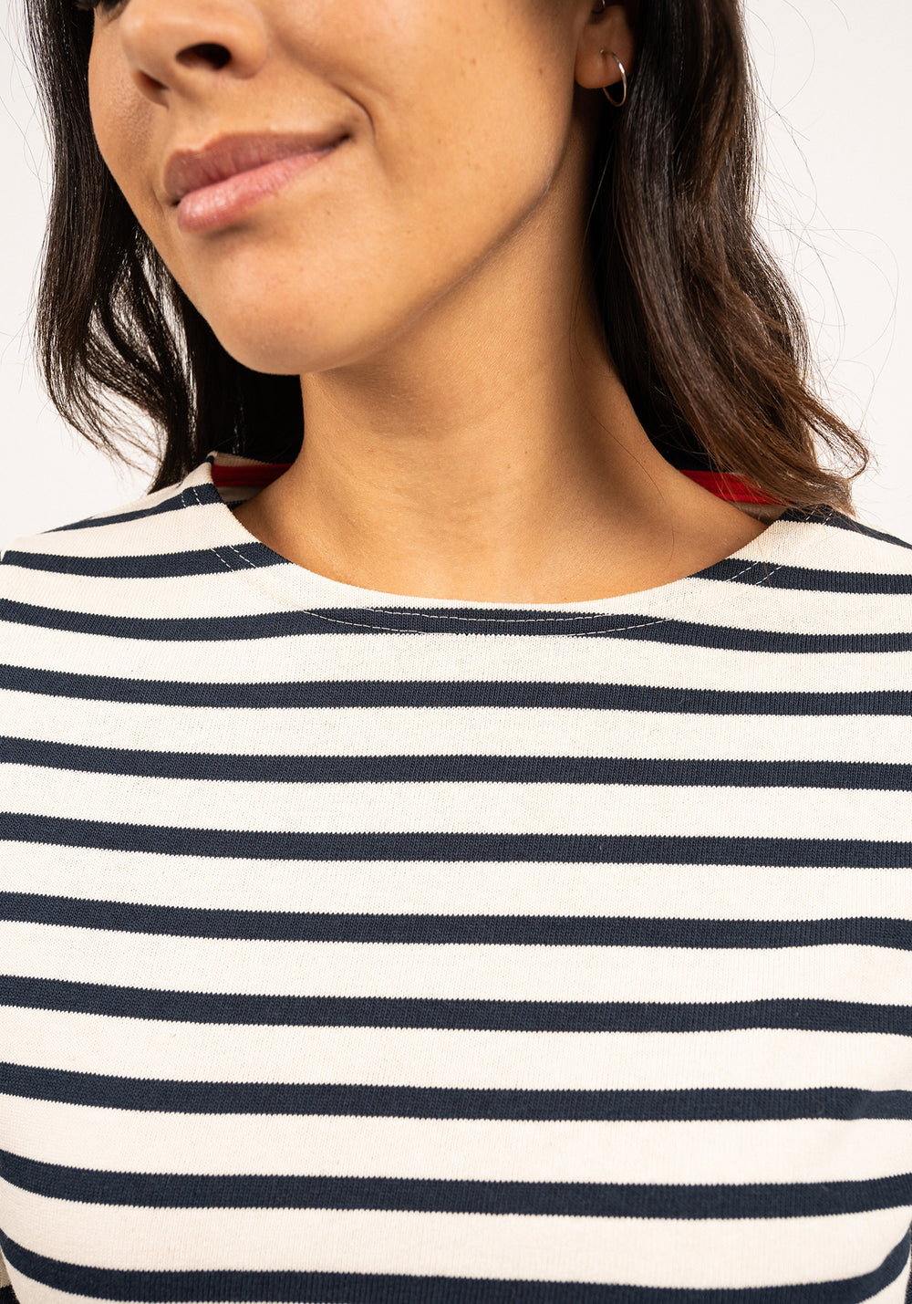 Vaujany Breton shirt (ECRU/MARINE)