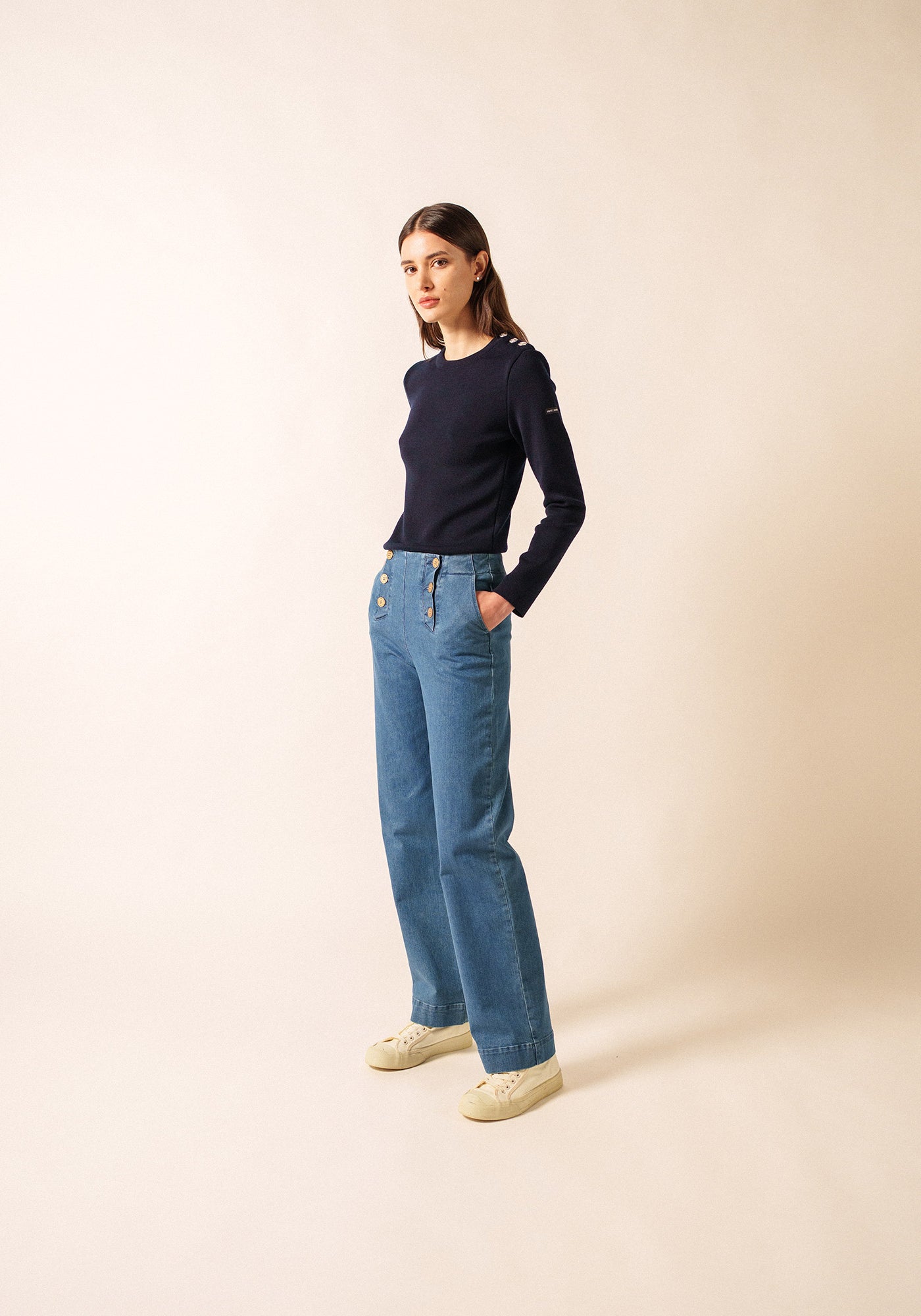 Marée sailor jumper (NAVY)