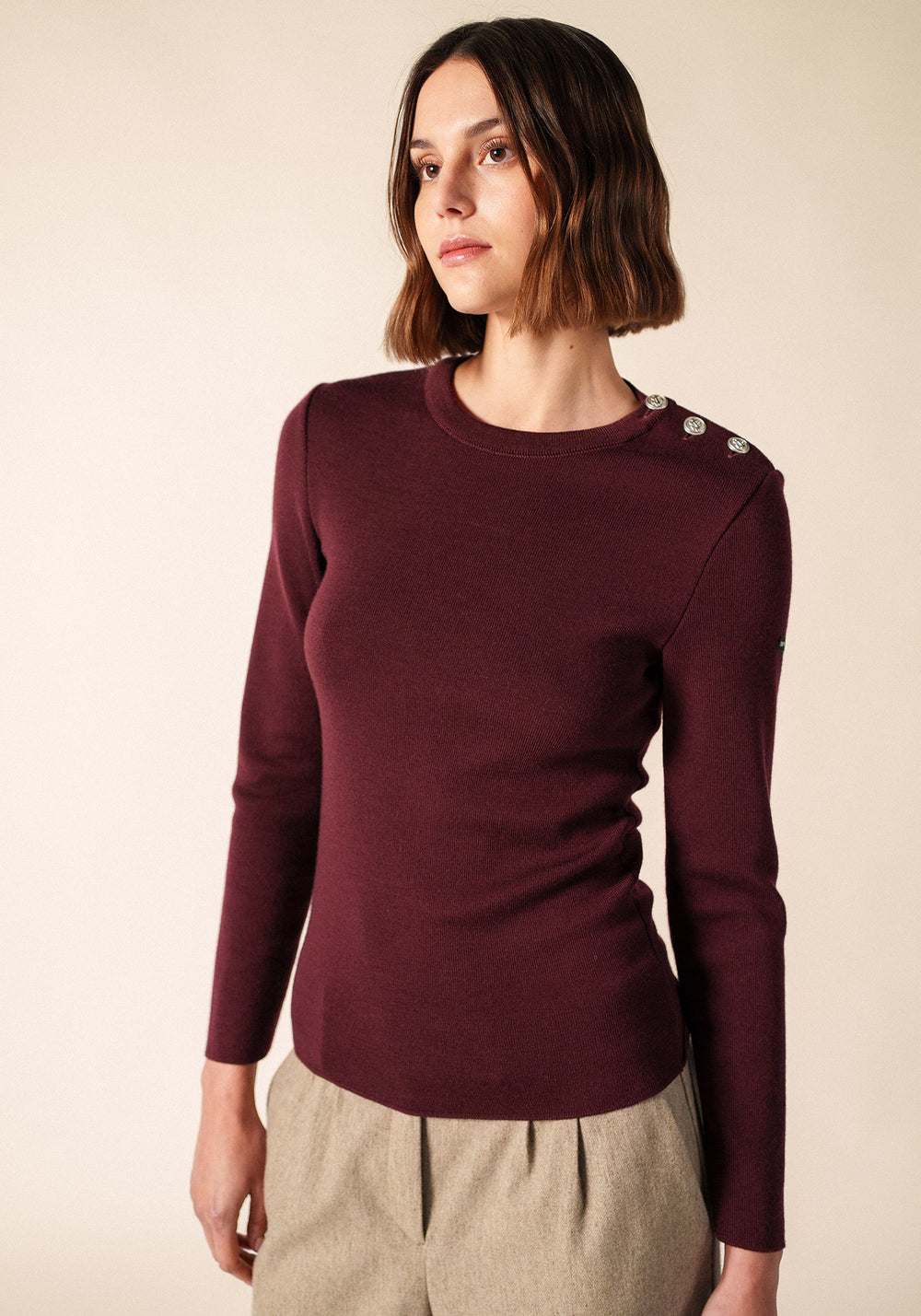 Marée sailor jumper (TWEED)